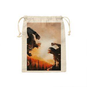 کیسه نان و سبزی ترمه طراحان ایده طرح اَتک آن تایتان Attack on Titan کد strm0361 - M