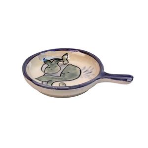 ظرف سرامیکی مدل خرما خوری  لاستر