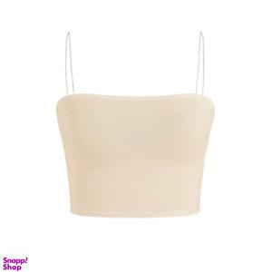 کراپ‌ تاپ زنانه مدل بند ماکارون