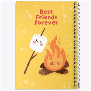 دفتر مشق 50 برگ خندالو طرح Best Friends کد N225