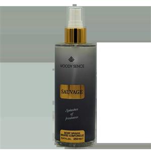 بادی اسپلش مردانه وودی سنس مدل SAUVAGE حجم 250 میلی لیتر