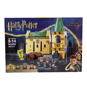 لگو هری پاتر قلعه هاگوارتز و ملاقات با فلوفی 397 قطعه مدل Harry Potter FANTASY MAGIC WORLD 6055