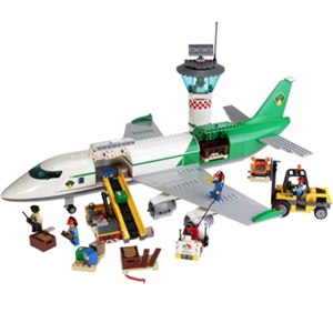 لگو سیتی فرودگاه هواپیما مسافربری 658 قطعه مدل TERMINAL City C2022