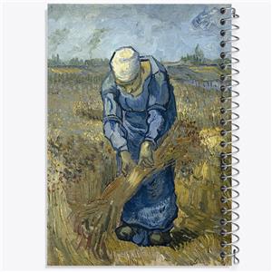 دفتر مشق 50 برگ خندالو طرح ونسان ونگوگ (Van Gogh) کد 36816