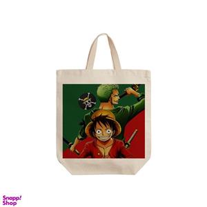 ساک خرید ترمه طراحان ایده مدل وان پیس one piece کد strm0516 - S