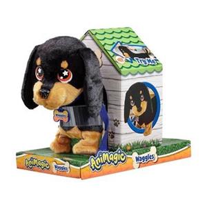 عروسک رباتیک هاپو مدل Goliath - Animagic - Waggles Dog Interactive Plush Toy