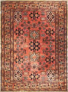 فرش ماشینی طرح گلیم طرح چکاوک کد HAG.506.02