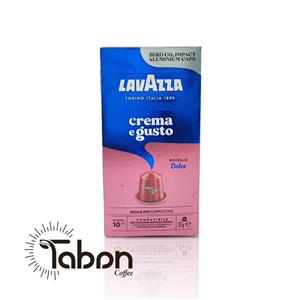 کپسول قهوه لاواتزا مدل کرما گوستو دولچه (10 عددی)
