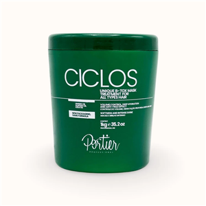 بوتاکس مو پورتیر CICLOS سیکلوس سبز پورتیر portier ciclos 1کیلوگرم کد54