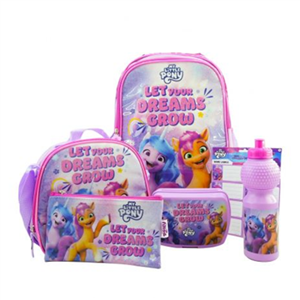 ست 6 در 1 کوله پشتی 40 سانتی Bridlew Dstock مدل Rainbow Max - Backpack - Promotion Items 6 in 1 - Bridlew Dstock