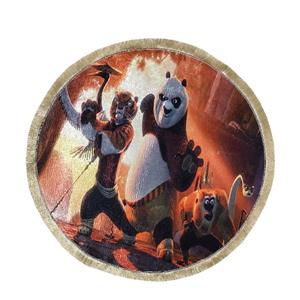 پادری گرد قطر یک متر طرح panda kungfu کد 02