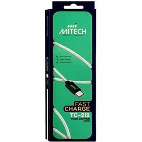 کابل شارژ از برند میتک USB-A به Type-C کد 212