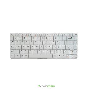 کیبورد لپ تاپ لنوو IdeaPad Y650 سفید Keyboard Laptop Lenovo White 