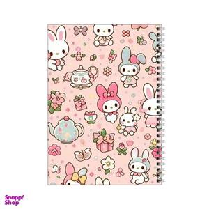 دفتر مشق 100 برگ بامبیلیپ طرح خرگوش و ملودی کد 9322287