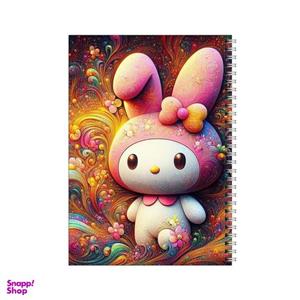 دفتر مشق 100 برگ بامبیلیپ طرح ملودی فانتزی کد 9629975