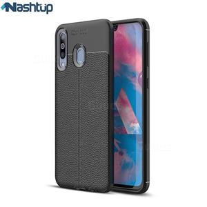 قاب ژله ای طرح چرم موبایل مناسب برای گوشی سامسونگ Galaxy M30 Non Brand Auto Focus Jelly Case Samsung 