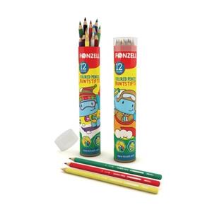 مداد رنگی 12 رنگ فونزل مدل kids