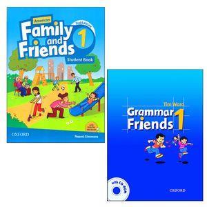 کتاب American Family and Friends 1 2nd Edition DVD اثر Naomi Simmons انتشارات الوندپویان 2 جلدی
