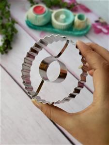 کاتر استیل دونات گرد دالبر کد 055