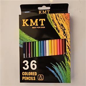 مداد رنگی 36 رنگ کی ام تی کد 2370