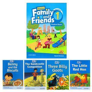 کتاب American Family and Friends 1 2nd Edition اثر Naomi Simmons انتشارات الوندپویان 5 جلدی