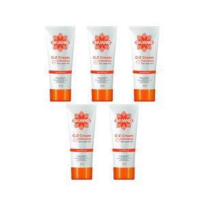 کرم ترمیم کننده سیوند مدل C-Z حجم 30 میلی لیتر مجموعه 5 عددی