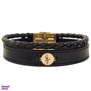 دستبند طلا 18 عیار مردانه لیردا مدل اسم میعاد 13402 -