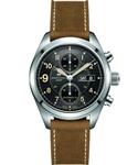 Hamilton Khaki Field Black Dial Automatic Mens Chronograph Watch H71616535