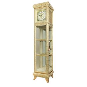 ساعت ایستاده مدل بوفه دار طرح گل پیچ ایتالیا