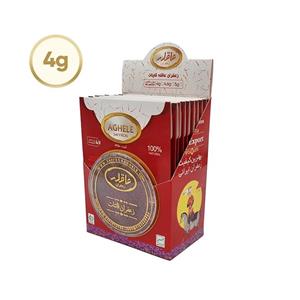 زعفران طلقی عاقله - 4 گرم بسته 10 عددی