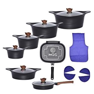 سرویس پخت و پز 19 پارچه ام جی اس مدل کره ای C