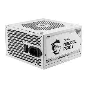 منبع تغذیه کامپیوتر ام اس آی مدل MSI MAG A850GL PCIE5 850W WHITE