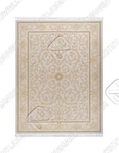 فرش محتشم کلاسیک طرح ۱۰۰۰۰۲۲۰۶۵ نیلی