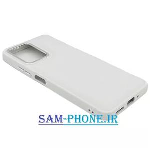 قاب گوشی Poco X5 - Redmi Note 12 5G شیائومی اورجینال نیو اسکین NEW SKIN متال کیس Metal طرح پافری رنگ سفید کد 19