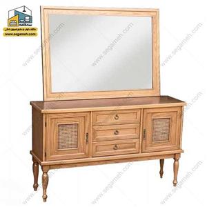 آینه کنسول حصیری ZP35