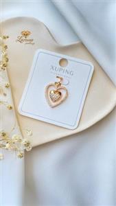 پلاک قلب  ژوپینگ بدون زنجیر(کد N36)