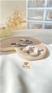 رینگ نگیندار استیل(کدR9)