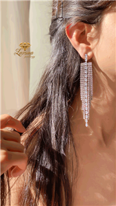 گوشواره آبشاری(کدE89)