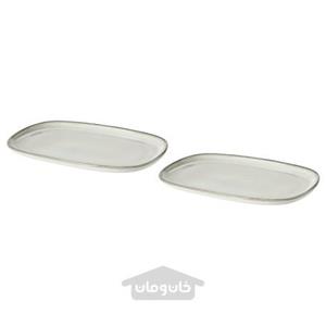 بشقاب ایکیا مدل IKEA GLADELIG رنگ خاکستری کد 10470566