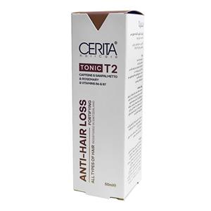 تونیک ضد ریزش مو سریتا کافئین مدل T2 حجم 50ml