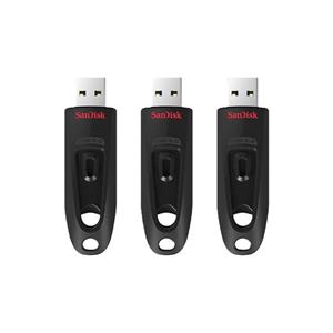 فلش مموری سن دیسک Ultra CZ48 (X3) ظرفیت 64 گیگابایت