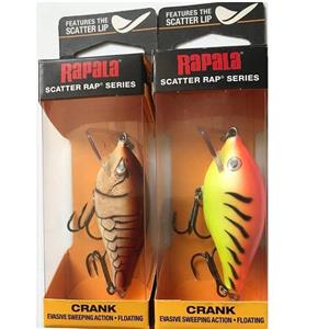 لور ماهیگیری کرنک راپالا Rapala Scatter Rap Crank 