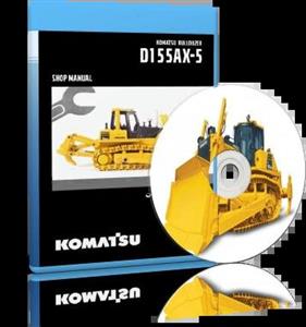 کاتالوگ راهنما (شاپ منوال) بلدوزر کوماتسو مدل D155AX-5