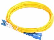 پچ کورد فیبرنوری اینفیلینک Infilink SC/PC-LC/PC, SM 9/125, Duplex, 3.0mm, yellow, 3m - IP-FC9013