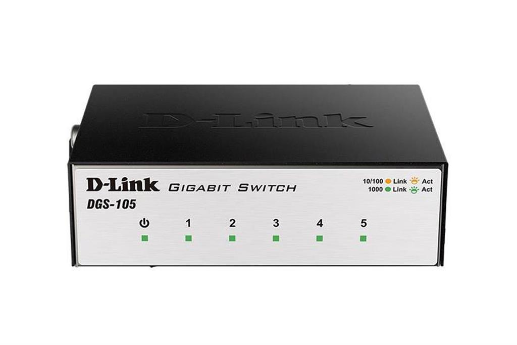 Switch: D-Link 5-Port Unmanaged DGS-105