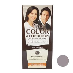 کیت رنگ مو بیگن سری Color and Condition شماره 9-1 حجم 180 میلی‌لیتر خاکستری دودی 