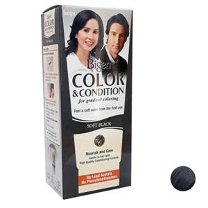 کیت رنگ مو بیگن سری Color and Condition شماره 9-1 حجم 180 میلی‌لیتر خاکستری دودی 