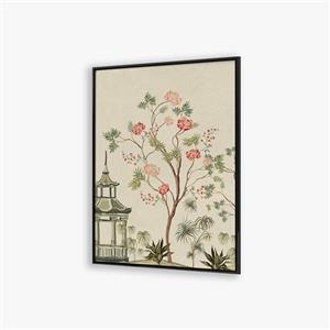 تابلو طرح گل شکوفه ژاپنی F10248500