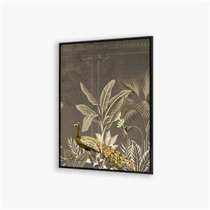 تابلو برگ و طاووس F10039500