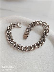 دستبند کارتیر زنانه نقره ای مارک ژوپینگ رنگ ثابت ضد حساسیت آبکاری شده با کیفیت کد 1216573